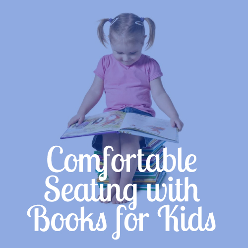 Comfortable Seating with Books for kids